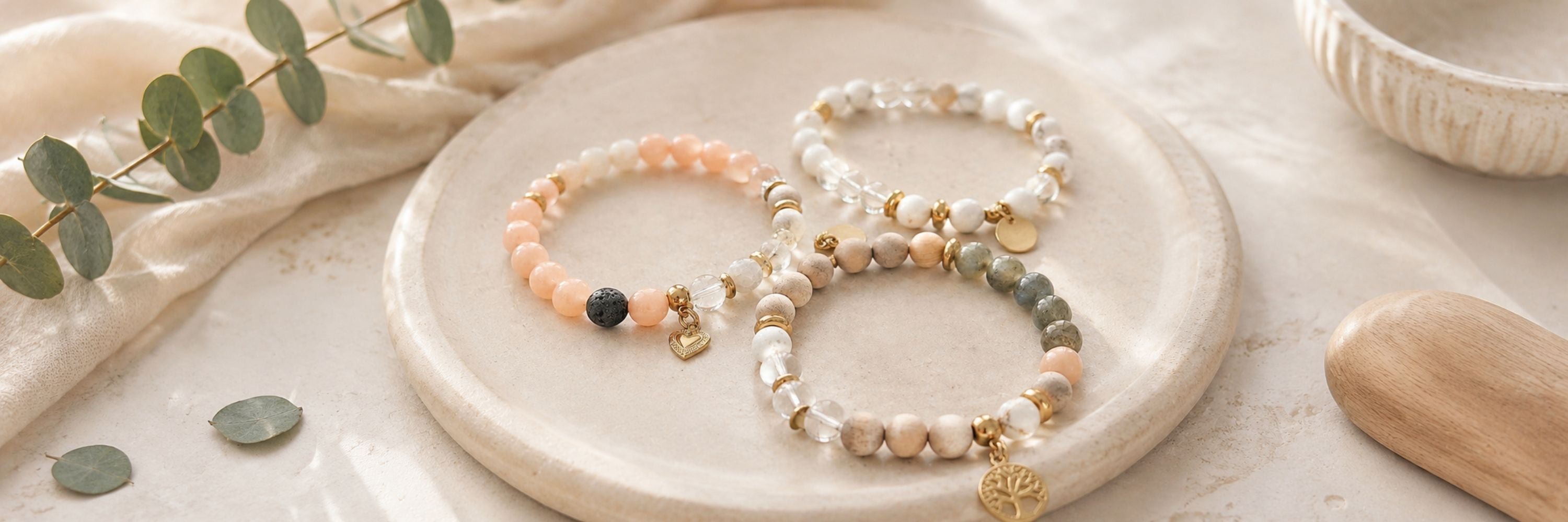 Bracelets d'aromathérapie - Maya Libra