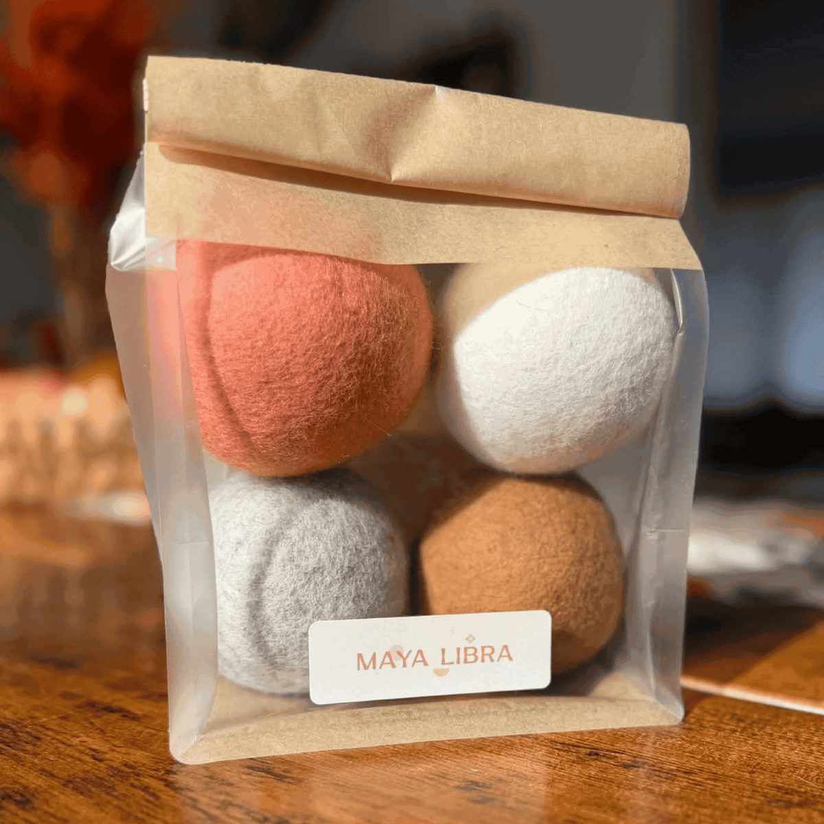 Ensemble de 4 balles de séchage - Maya Libra